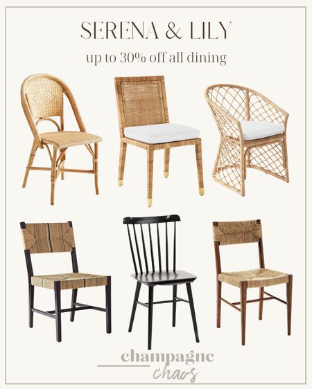 Up to 30% off all dining at Serena & Lily!

Dining room, kitchen, modern home, traditional home, wicker chair 

#LTKsalealert #LTKhome #LTKFind