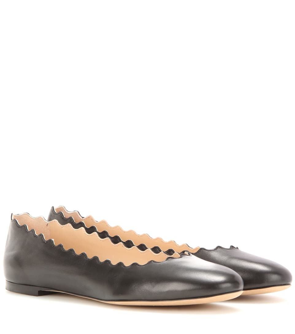 Ballerinas Lauren aus Leder | Mytheresa (INTL)