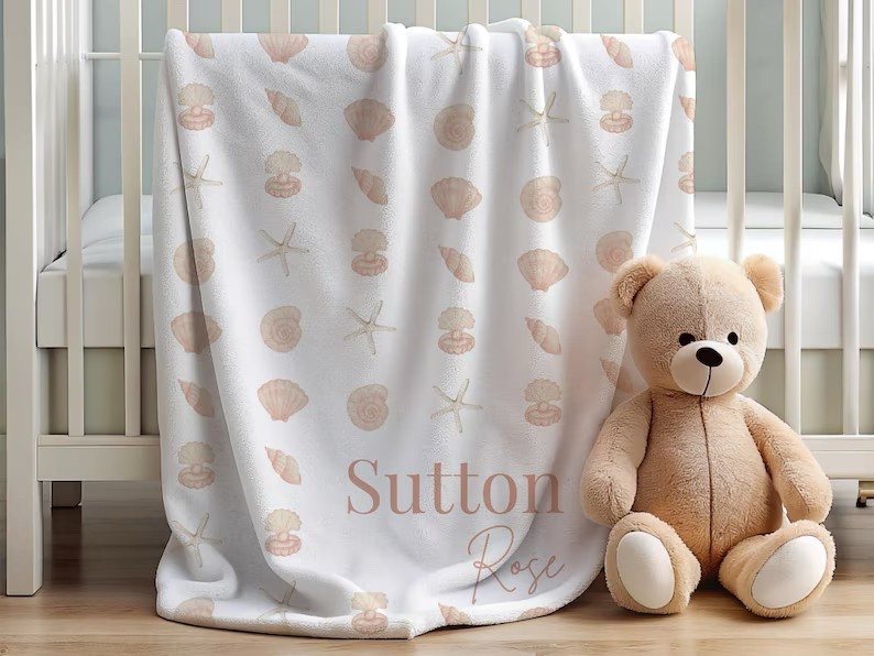 Baby Seashell Blanket from IsolaBellaBoutiqueNY

Soft Throw Blanket | Beach Decor for Baby | Girl Nursery | boy nursery| Coastal Sea Shell Blanket | Infant |  Plush Blanket | Kid


#LTKBaby #LTKGiftGuide #LTKKids