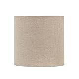 Aspen Creative 58306, Hardback Drum Spider Shade/Linen Off White, 8" Top x 8" Bottom x 8" Height ... | Amazon (US)