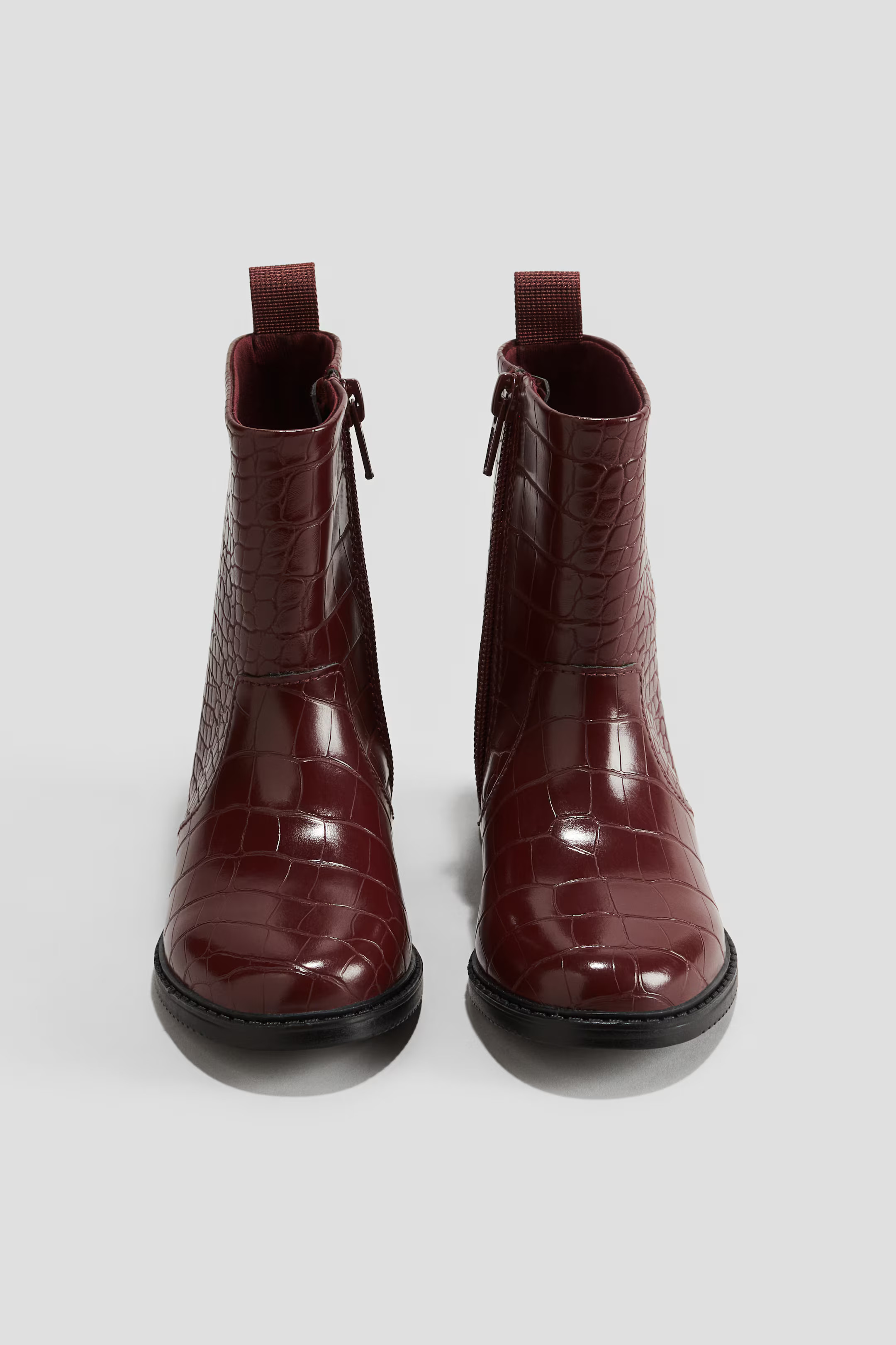 Boots - Low heel - Dark red - Kids | H&M US | H&M (US + CA)