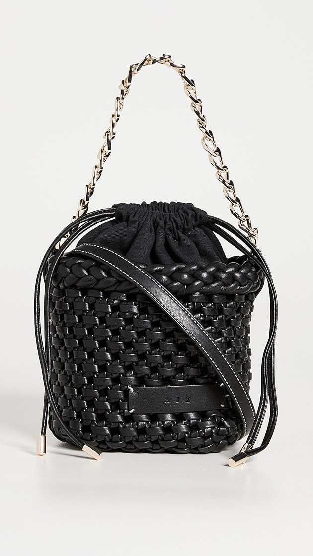 Promenade Woven Bucket Chain Bag | Shopbop