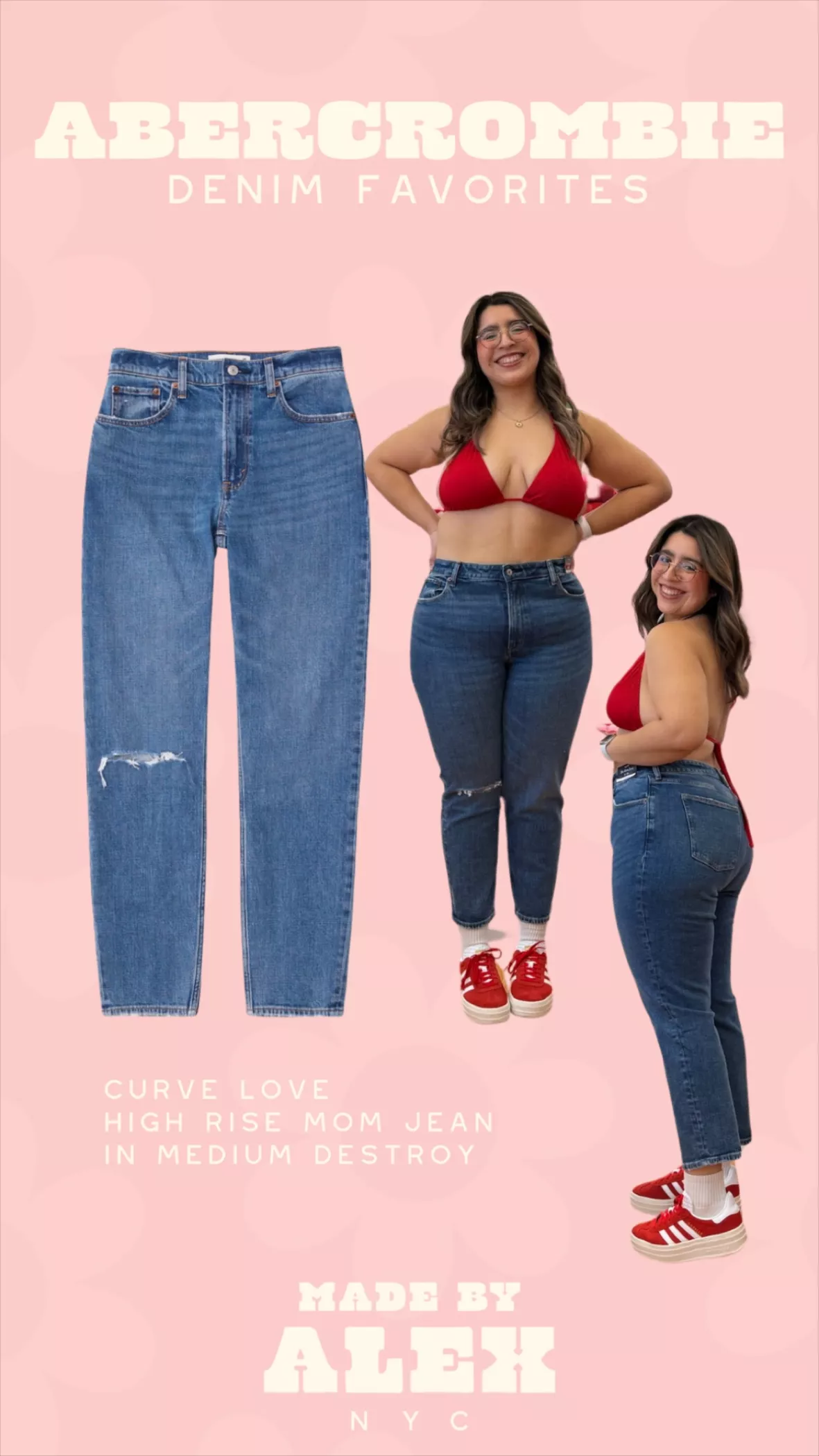 Curve Love High Rise Mom Jean curated on LTK