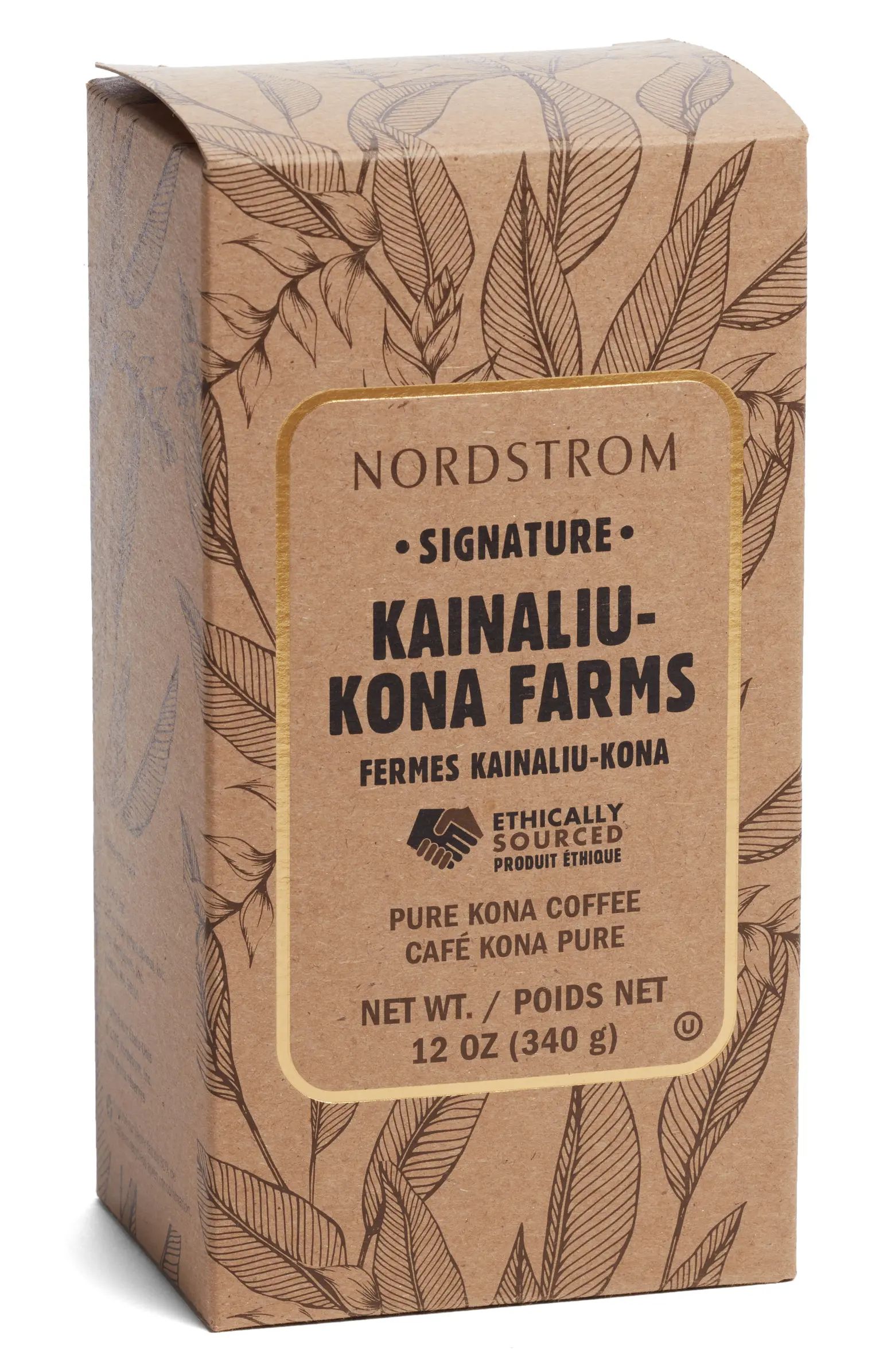 Signature Kainaliu Kona Farms 100% Kona Whole Bean Coffee | Nordstrom