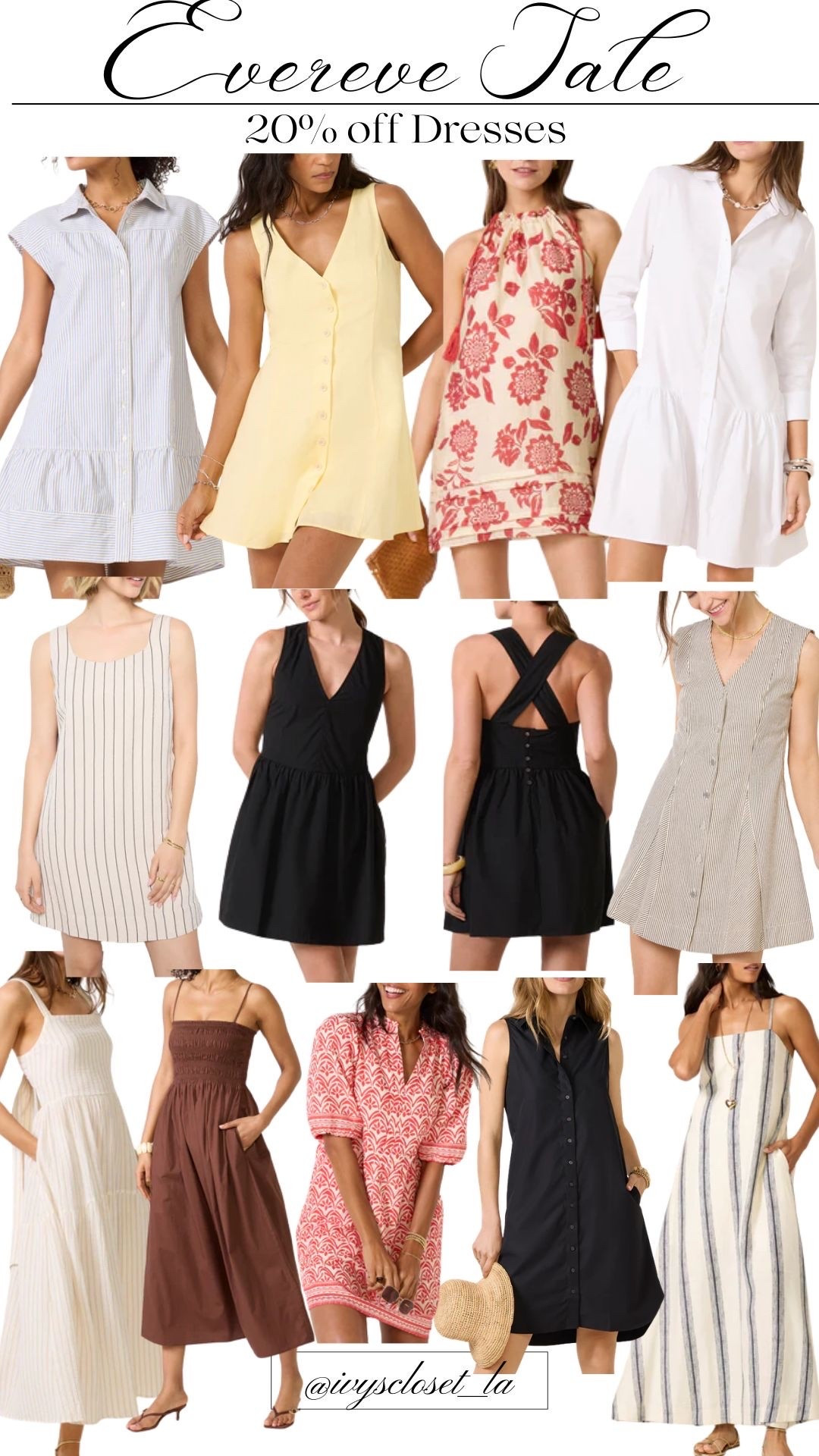 Evereve Summer Dress sale

#LTKSeasonal #LTKSaleAlert #LTKTravel