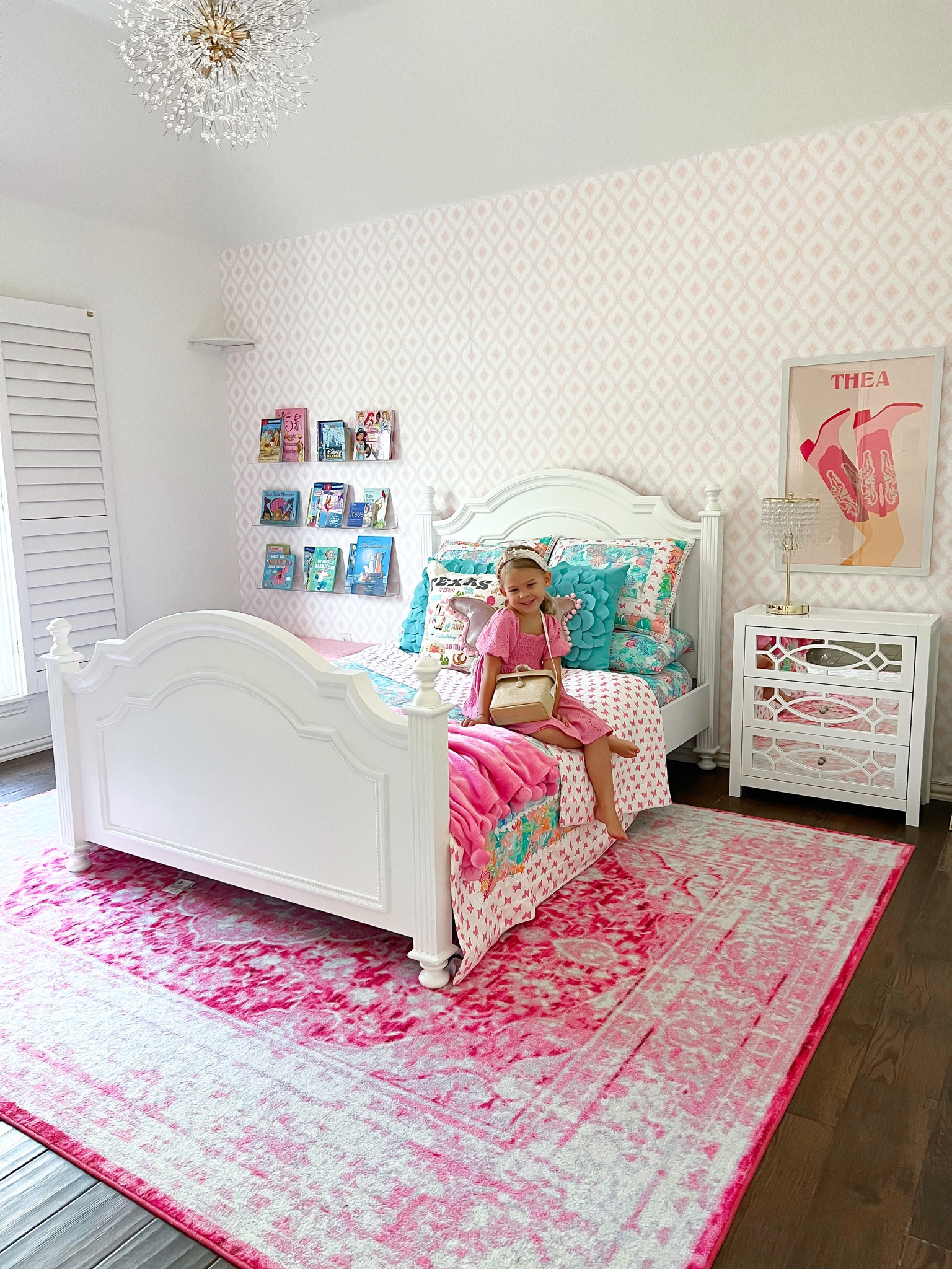 Kids bedroom. Girls bedroom. Big girls bedroom. Preppy bedroom  

#LTKfamily #LTKkids #LTKhome