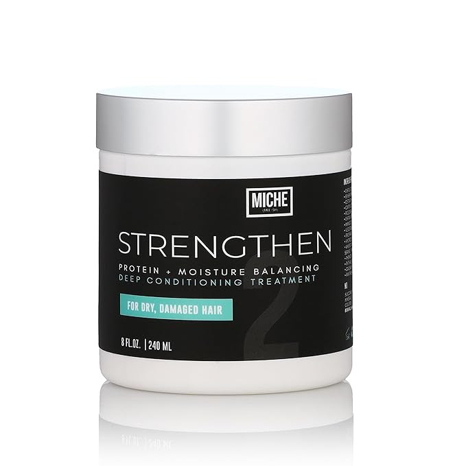 Miche Strengthen Protein Deep Conditioner – Paraben-Free Conditioner for Curly, Kinky & Wavy Ha... | Amazon (US)