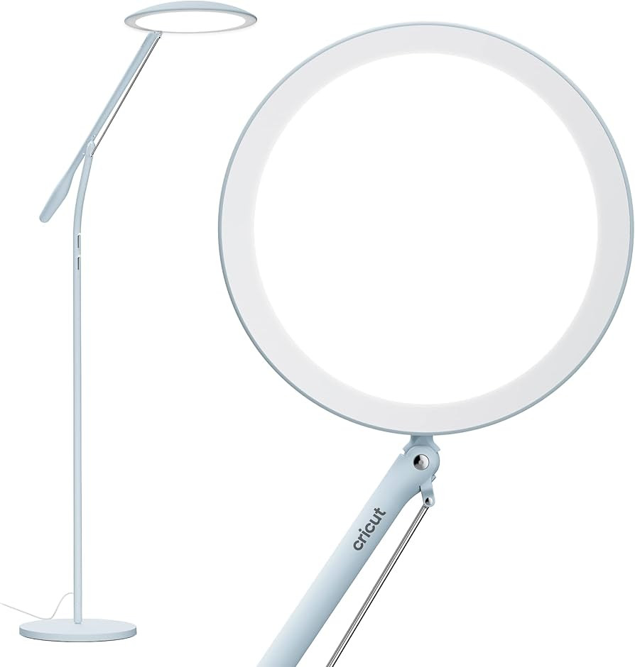Cricut Bright 360, Ultimate LED Floor Lamp | Standing Lamp for Craft Room, Bedroom, and Office - ... | Amazon (US)