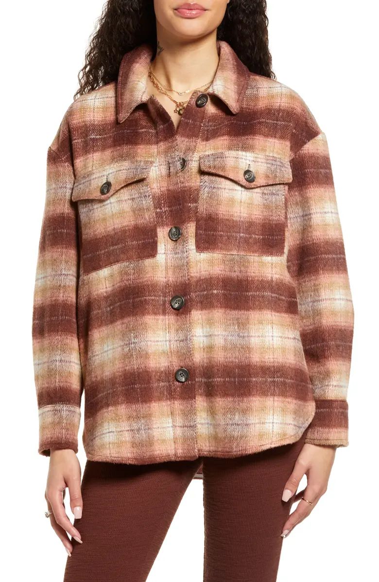 Plaid Shirt Jacket | Nordstrom