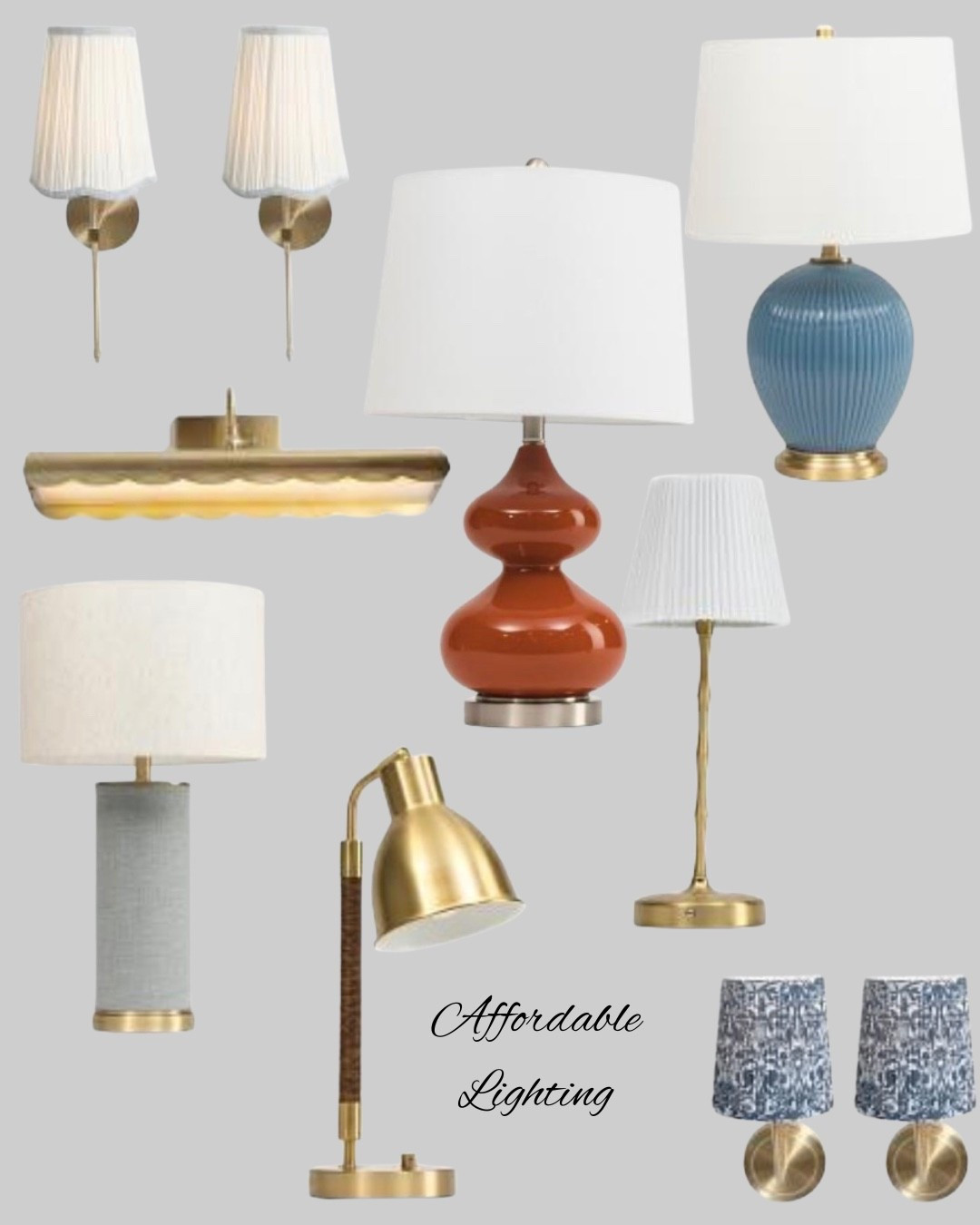 Affordable lighting can completely change the feel of a room. I rounded up some of my favorite classic brass lamps, pleated shades, and timeless sconces that add warmth and character without the high price tag. These pieces work beautifully for traditional homes, English cottage style, cozy libraries, and collected interiors.

#LTKHome