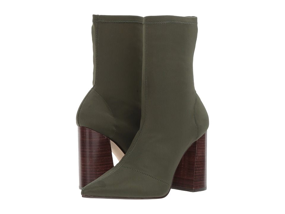 Steve Madden - Lombard (Olive) Women's Dress Pull-on Boots | Zappos
