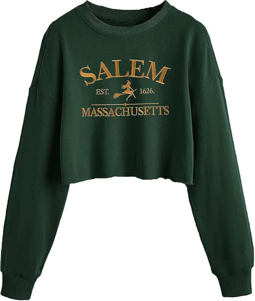 Crop Sweatshirt Sweatshirt | Amazon (US)