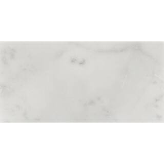 Carrara White 3 in. x 6 in. Honed Marble Floor and Wall Tile (5 sq. ft./Case) | The Home Depot