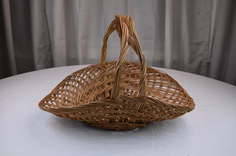 Vintage Gathering Basket - Etsy | Etsy (US)