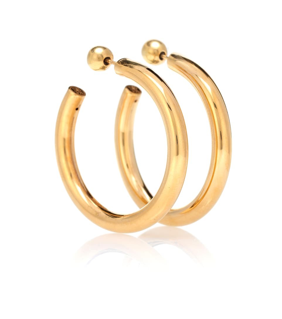 Medium Everyday Hoops 18kt gold vermeil earrings | Mytheresa (US/CA)