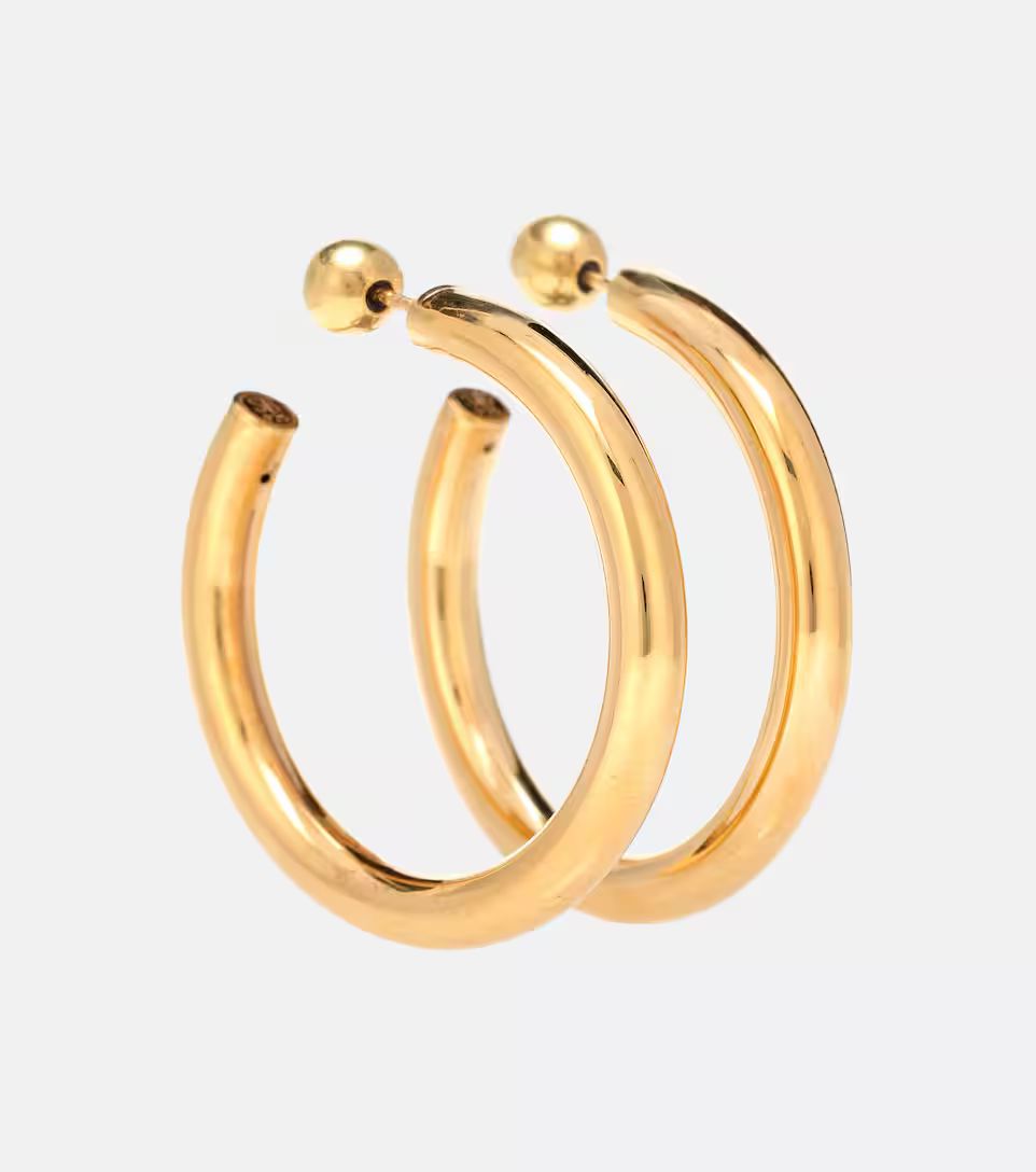 Medium Everyday Hoops 18kt gold vermeil earrings | Mytheresa (UK)