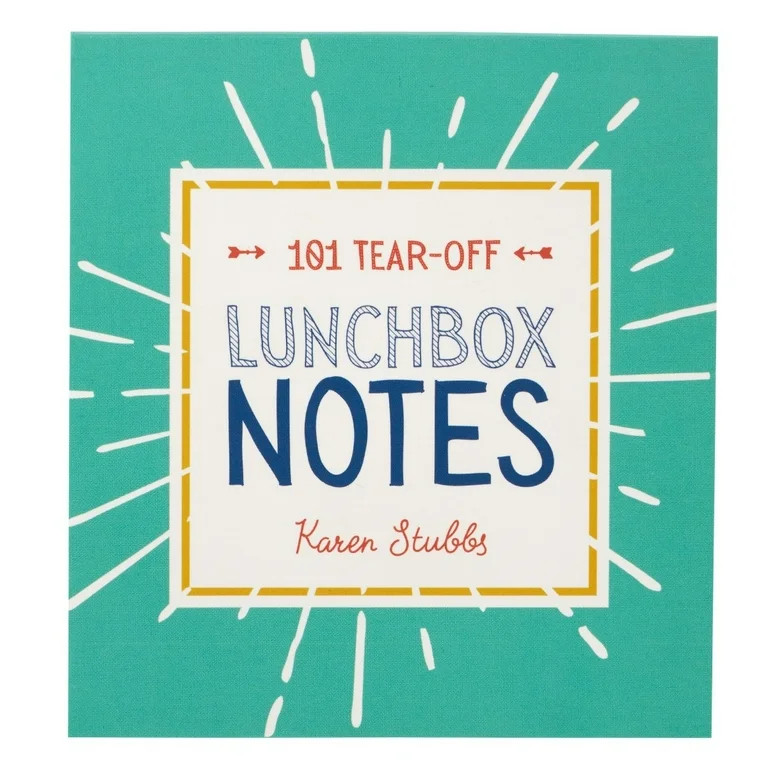 101 Tear-Off Lunchbox Notes, Inspirational Quotes and Encouragement for Kids, Space to Write Pers... | Walmart (US)