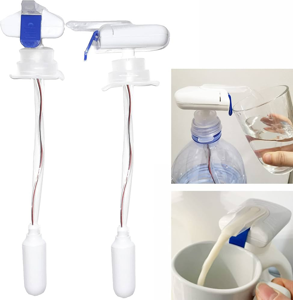 2 pack Automatic Drink Dispenser,Milk Dispenser for Fridge Gallon,Kids Automatic Drink Dispenser,... | Amazon (US)