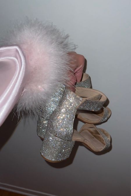 Sparkly wedding guest heels 
Bachelorette heels 


#LTKFind #LTKSeasonal #LTKwedding