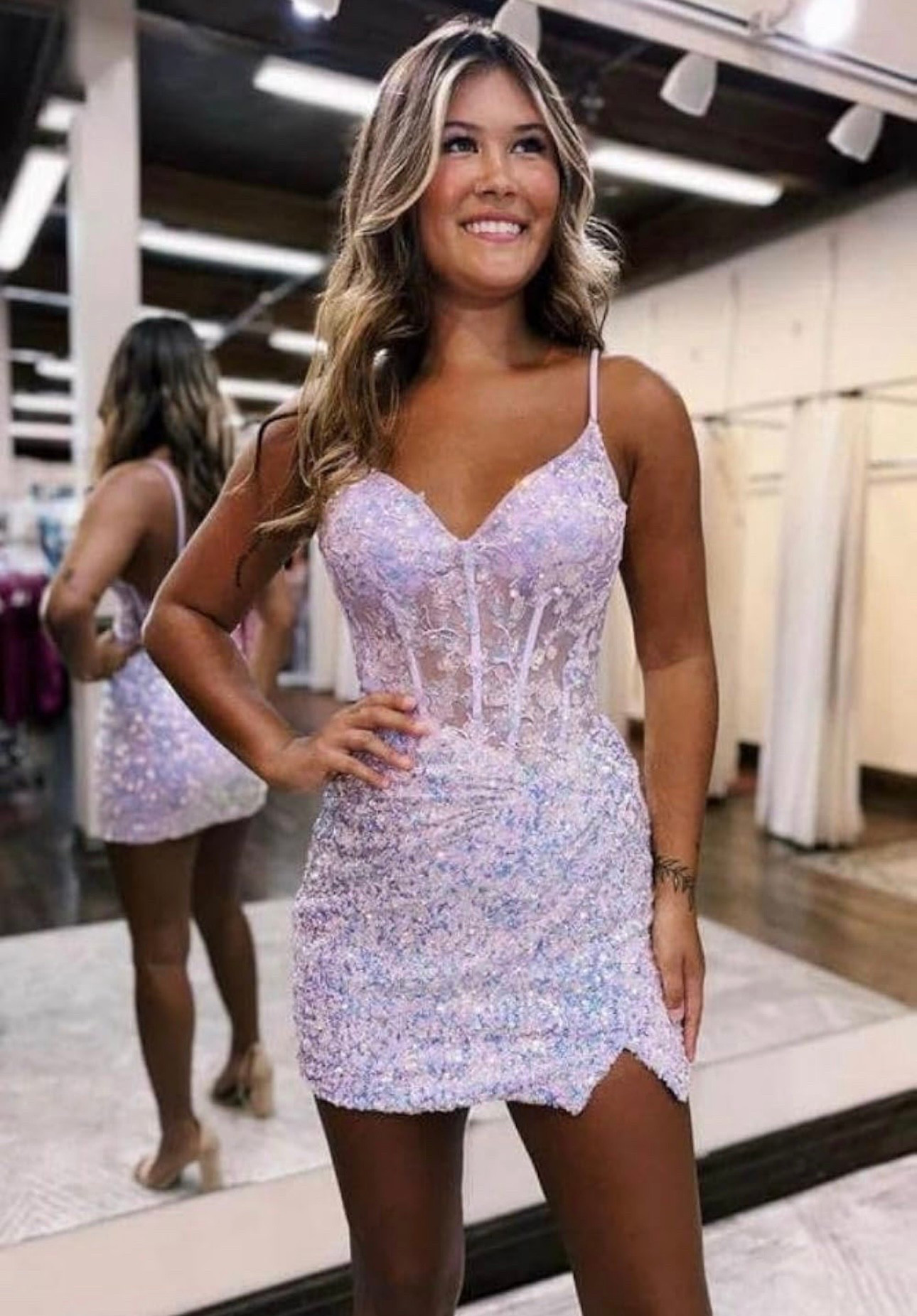 Sparkly homecoming dress. Perfect for any special occasion 

#LTKParties #LTKStyleTip #LTKSeasonal