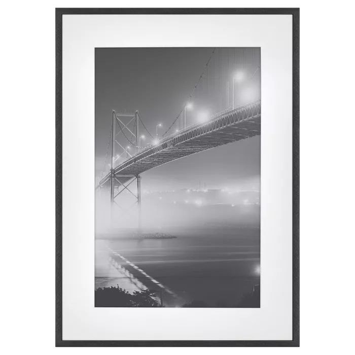 15&#34; x 21&#34; Matted to 11&#34; x 17&#34; Thin Metal Gallery Frame Black - Project 62&#8482; | Target