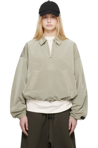 Yellow Shell Bomber Jacket | SSENSE