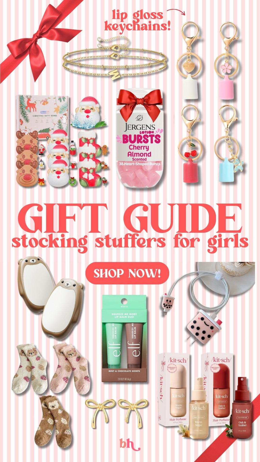Stocking Stuffers for Girls Gift Guide!! 💕

gifts for her, gifts for girls, kitsch, bracelet, gifts for tweens, amazon, bracelet, elf, jergens, britt horton 

 #LTKSeasonal #LTKSaleAlert #LTKFindsUnder100