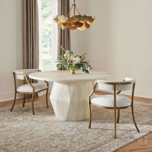 Leena Faceted Dining Table | Ballard Designs | Ballard Designs, Inc.