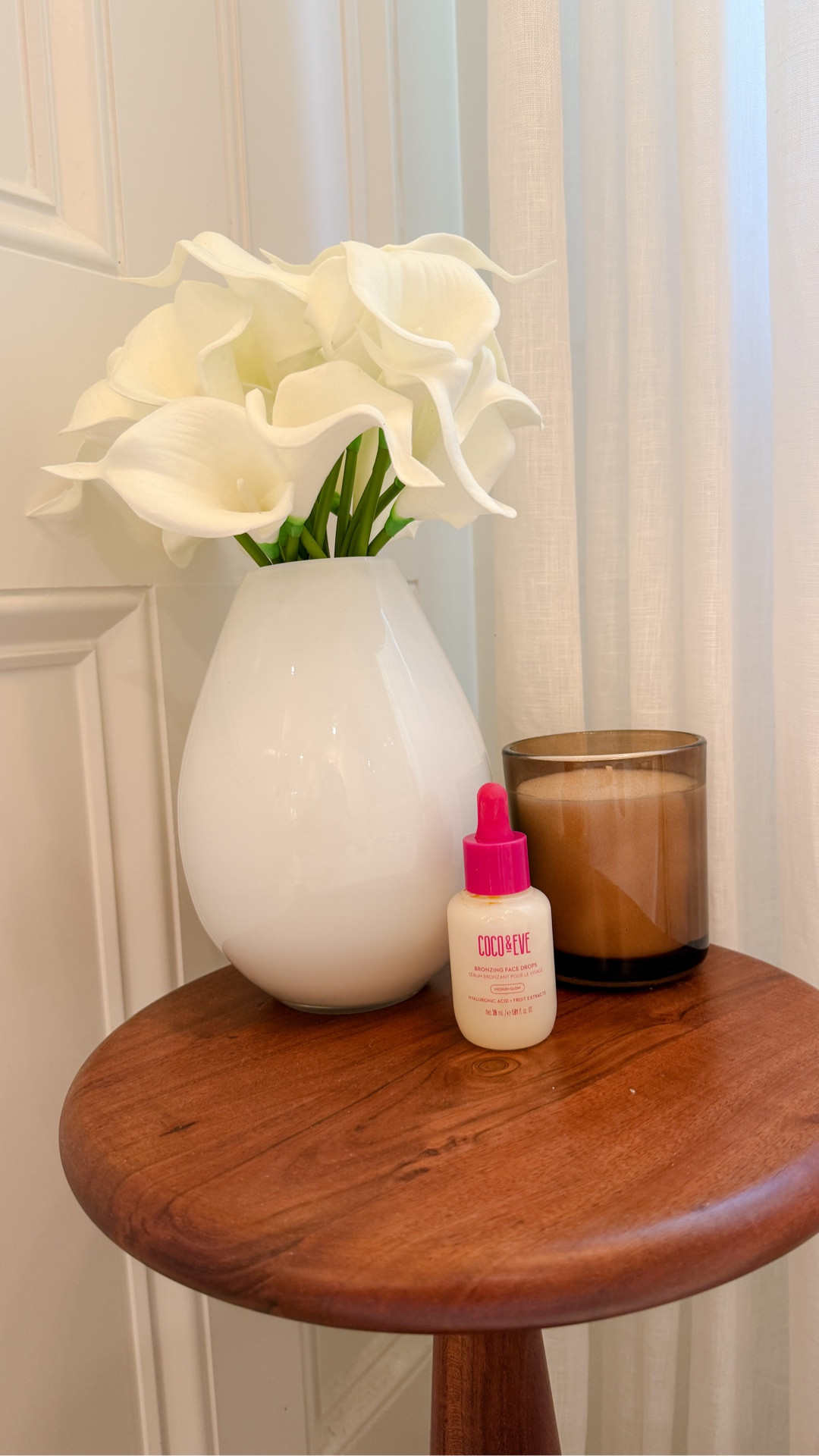 This is the easiest way to give your face a natural glow! I simply mix a drop or two of these tanning drops in with my Vitamin C in the morning, and it gives a beautiful, gradual glow.

It’s subtle, but truly makes a difference!

You can use my code JAMIET15 for 15% off your Coco & Eve order!

#LTKBeauty