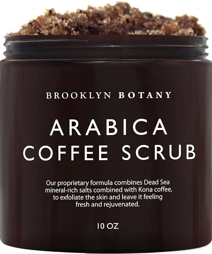 Brooklyn Botany Arabica Coffee Body Scrub - Moisturizing and Exfoliating Body, Face, Hand, Foot S... | Amazon (US)