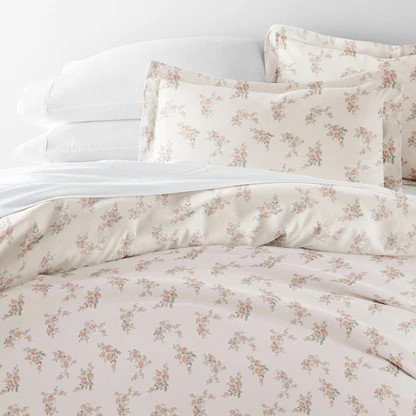 Apricot Pattern 3-Piece Duvet Cover Set | Linens and Hutch