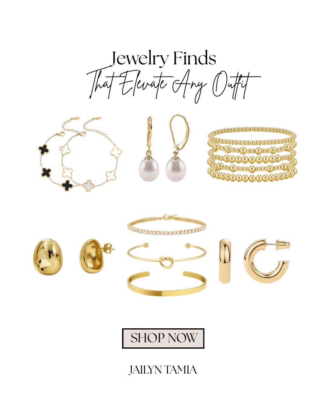 Gold jewelry finds that instantly elevate any outfit ✨💛


#jewelryfinds #goldjewelry
#everydayjewelry
#daintyjewelry
#amazonjewelry
#minimaljewelry
#stackablejewelry
#earringstyle
#braceletstack
#ltkstyle
#ltkaccessories
#ltkfinds ✨

#LTKBeauty #LTKSaleAlert #LTKgrwm