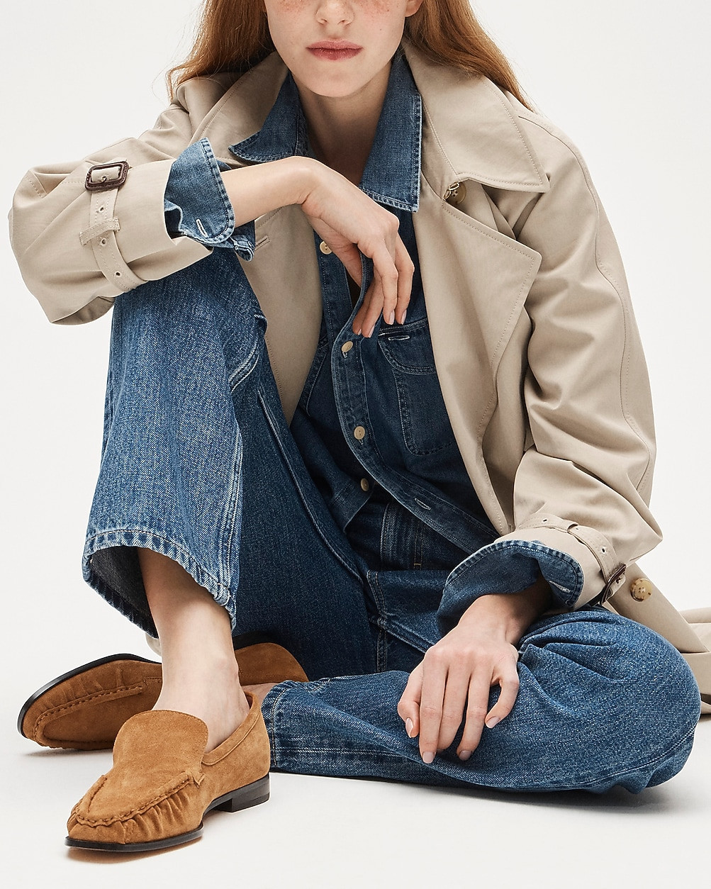 Classic loafers in suede | J. Crew US