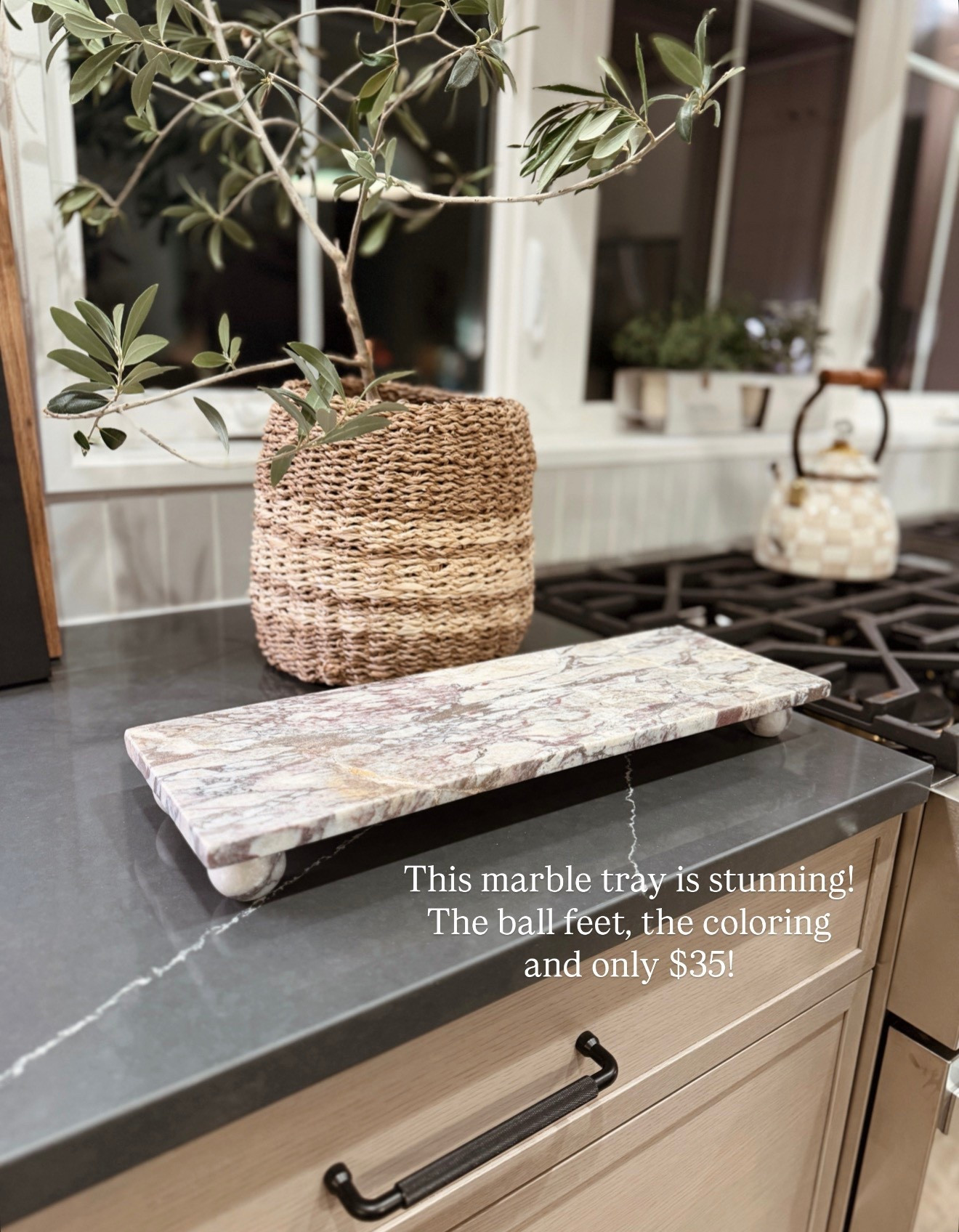 The prettiest marble tray from Target!

#LTKHome #LTKFindsUnder50