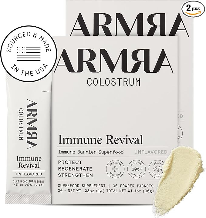 ARMRA Colostrum™ Premium Powder, Grass Fed, Gut Health Bloating Immunity Skin & Hair, Contains ... | Amazon (US)