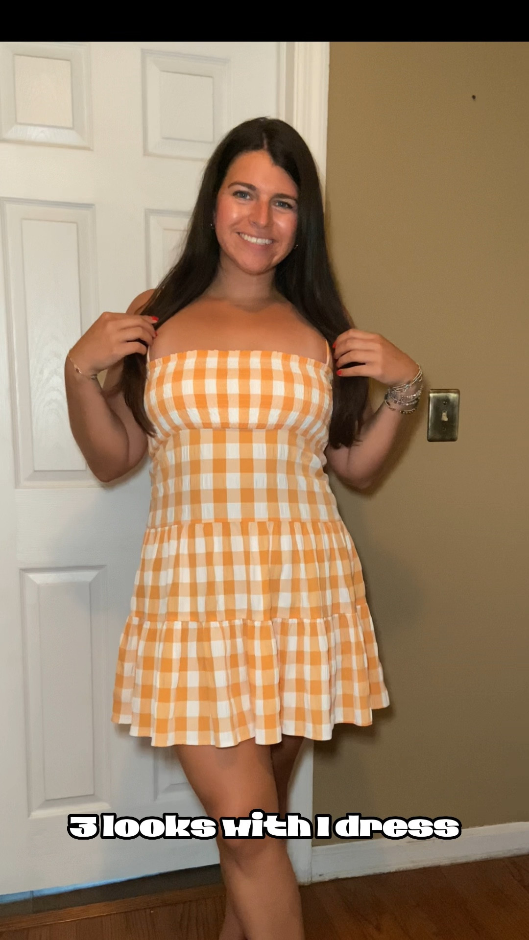 3 looks with 1 dress - wearing size L in dress - comfy and stretchy fit ! All shoes TTS

#LTKFind #LTKunder50 #LTKstyletip