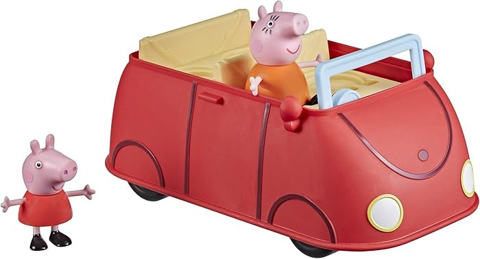 Peppa Pig Peppa’s Adventures Peppa’s Family Red Car Preschool Toy, Speech and Sound Effects, ... | Amazon (US)