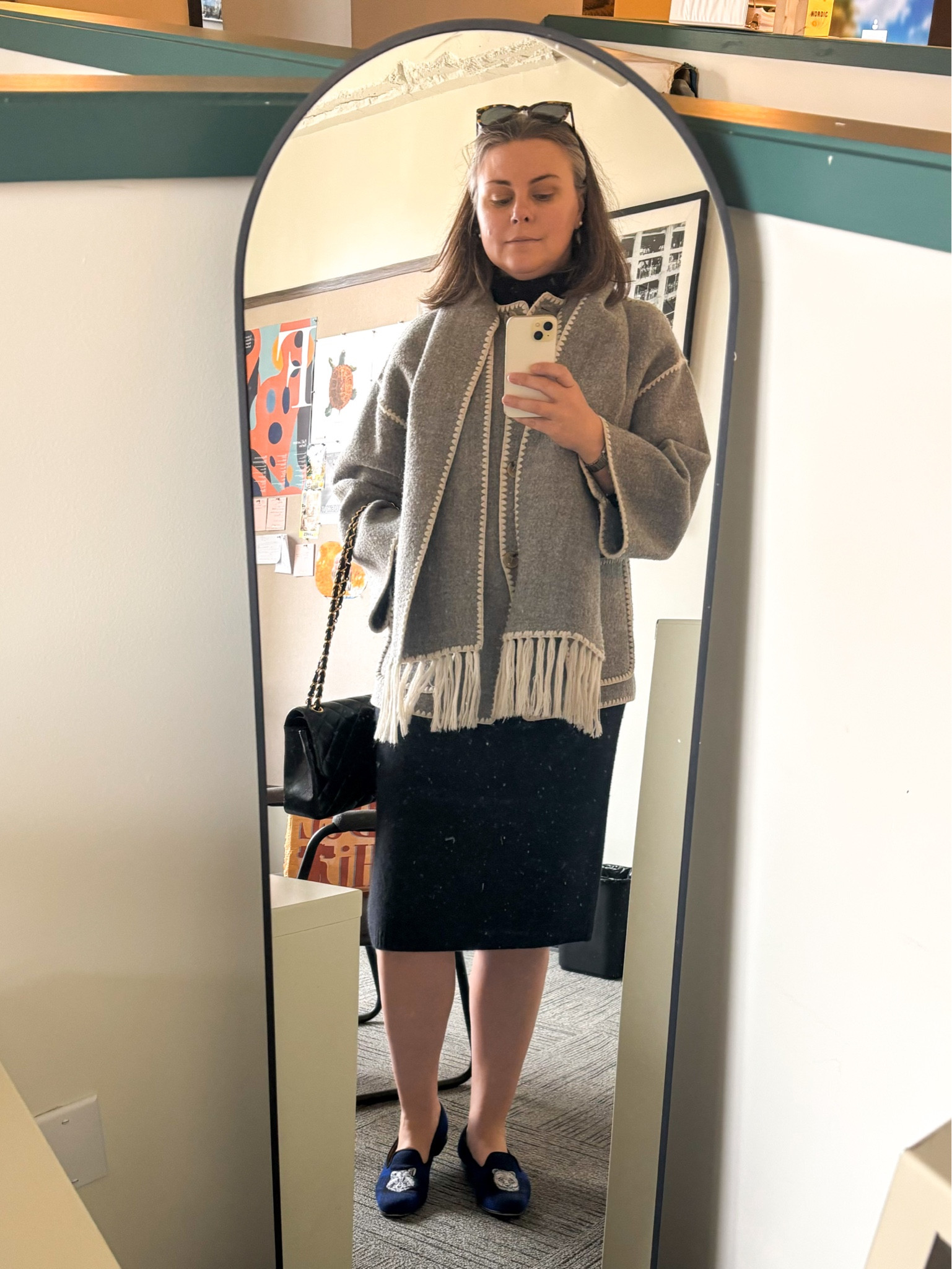 What I wore to work today 🗂️📈

#LTKOver40 #LTKMidsize #LTKWorkwear