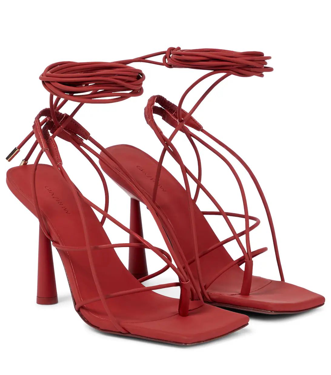 GIA/RHW Rosie 6 faux leather sandals | Mytheresa (US/CA)