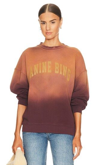 Harvey Sweatshirt in Washed Faded Burgundy | Revolve Clothing (Global)