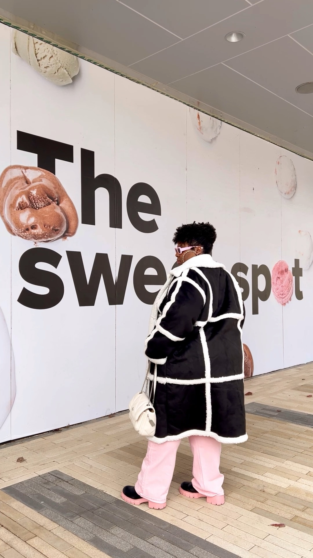 Plus size and mid size babes! This coat is a moment on its own and right now it’s under $50 dollars! It’s a black faux suede square panelled coat with a warm wool-ish lining. You can dress this coat up or down—it’s the perfect way to set off an outfit! 

The size range is 12 to 26 and the fit is oversized. I’m wearing a size 26. 

#LTKstyletip #LTKmidsize #LTKplussize