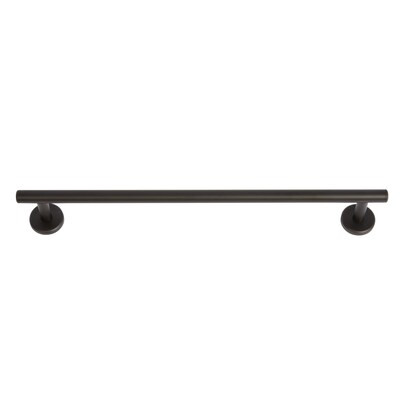 allen + roth  Latitude 2 18-in Matte Black Wall Mount Single Towel Bar | Lowe's