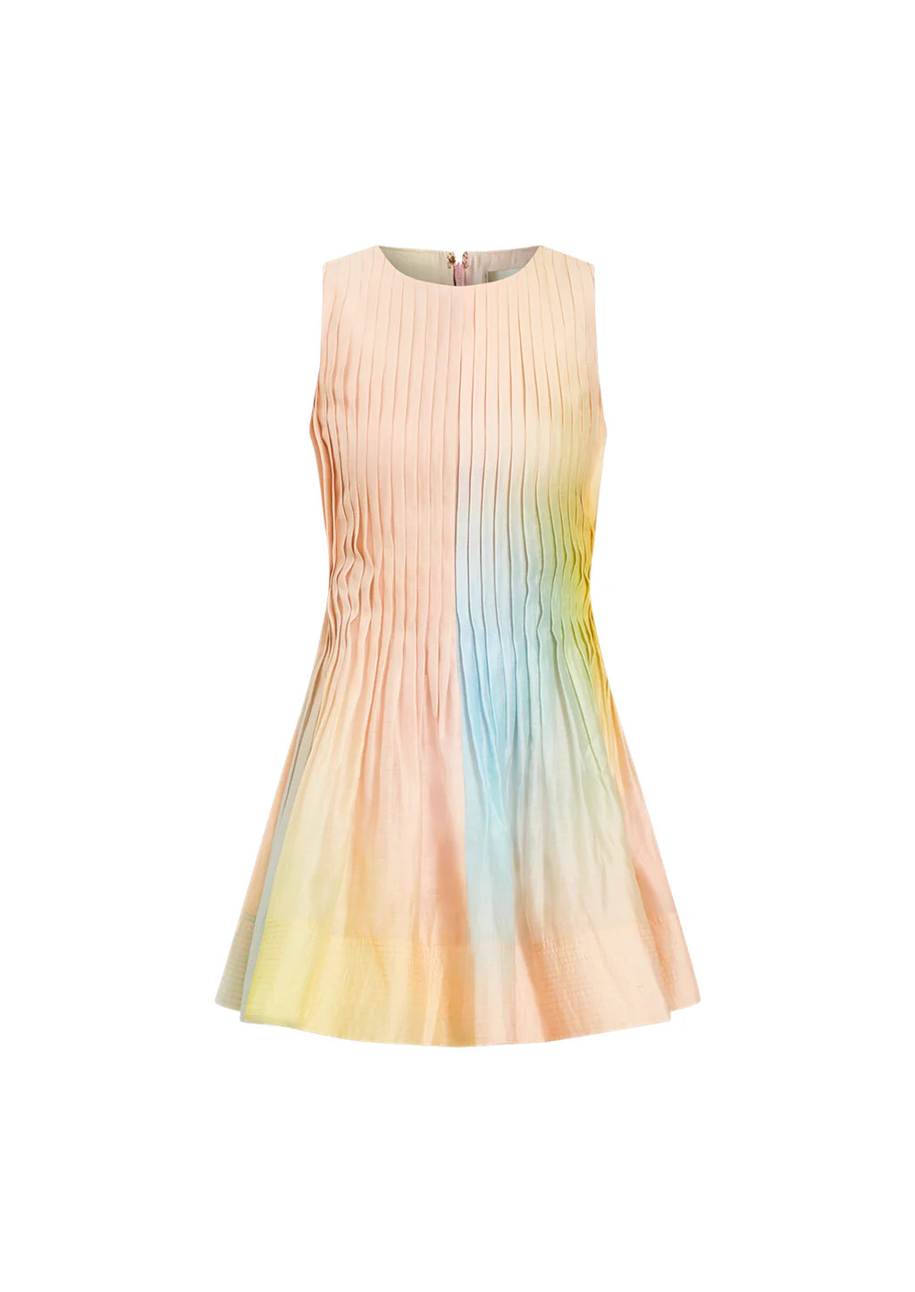 Philippa Pintuck Mini Dress in Sorbet Haze | Over The Moon