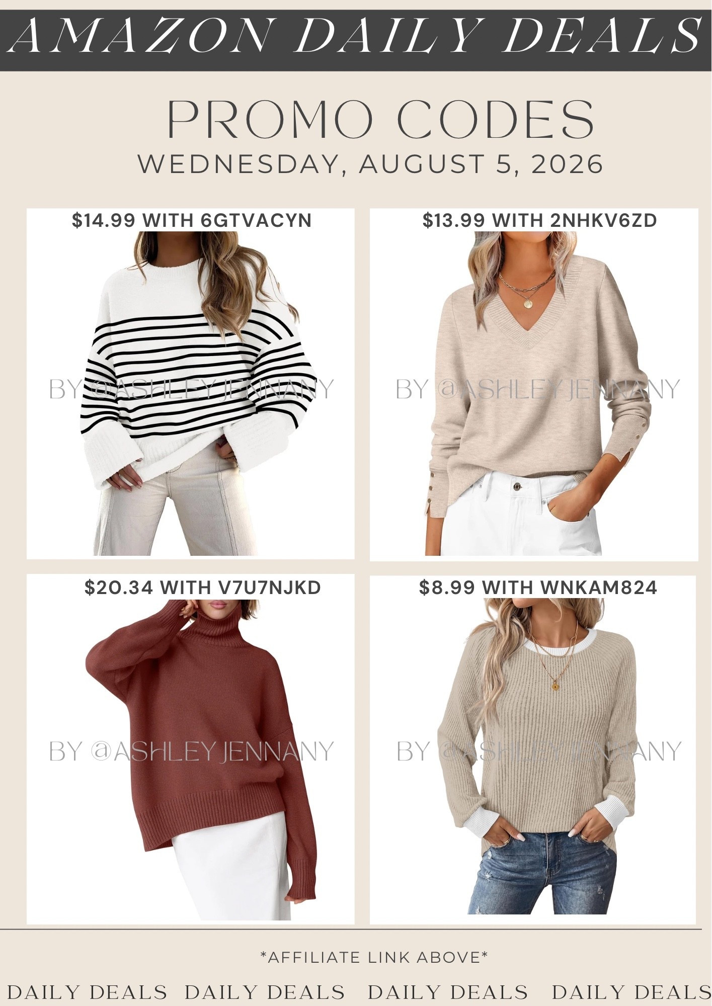 Amazon deals

#LTKSeasonal #LTKMidsize #LTKSaleAlert