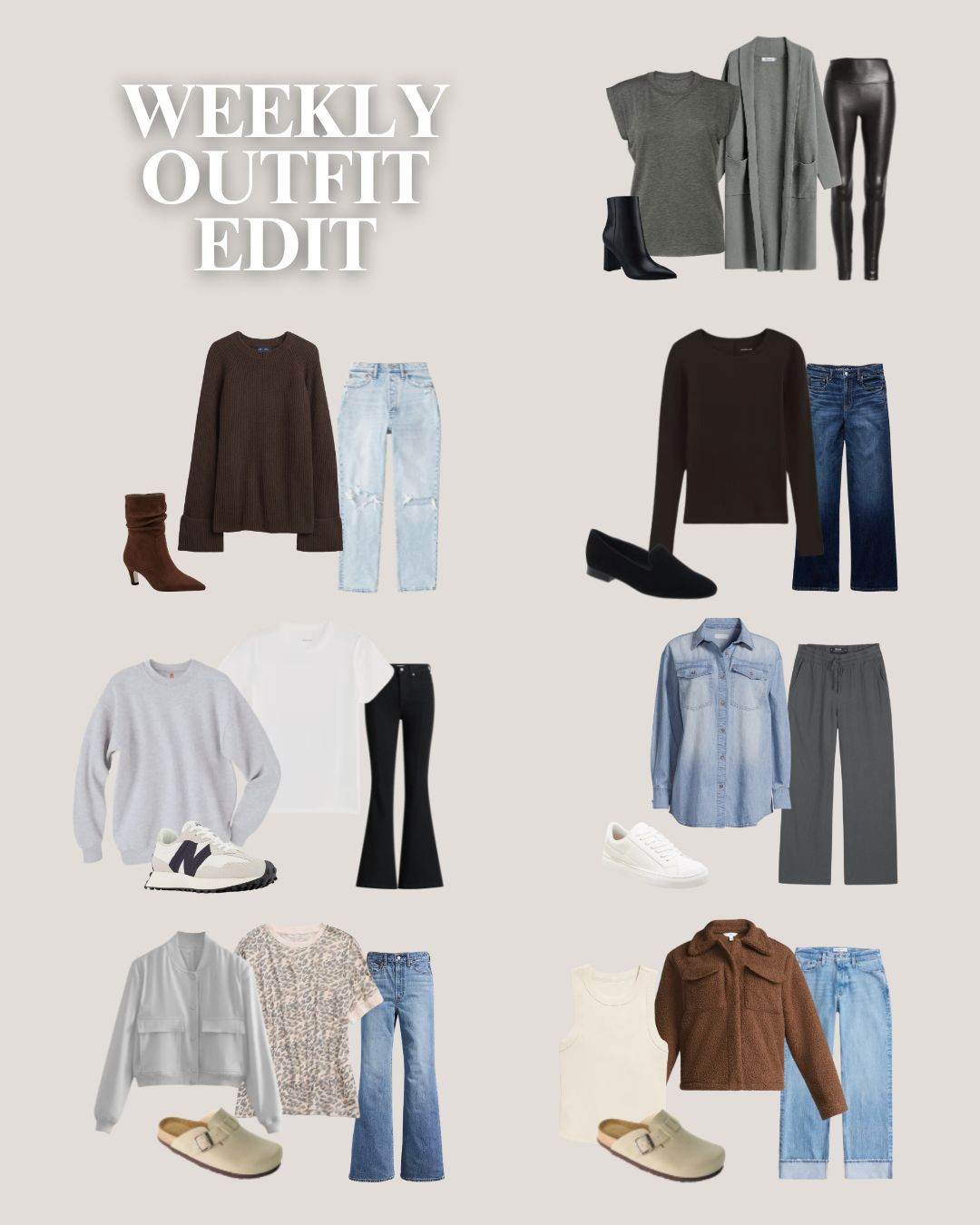 Week 14 year round capsule wardrobe outfit preview! 

#LTKootd