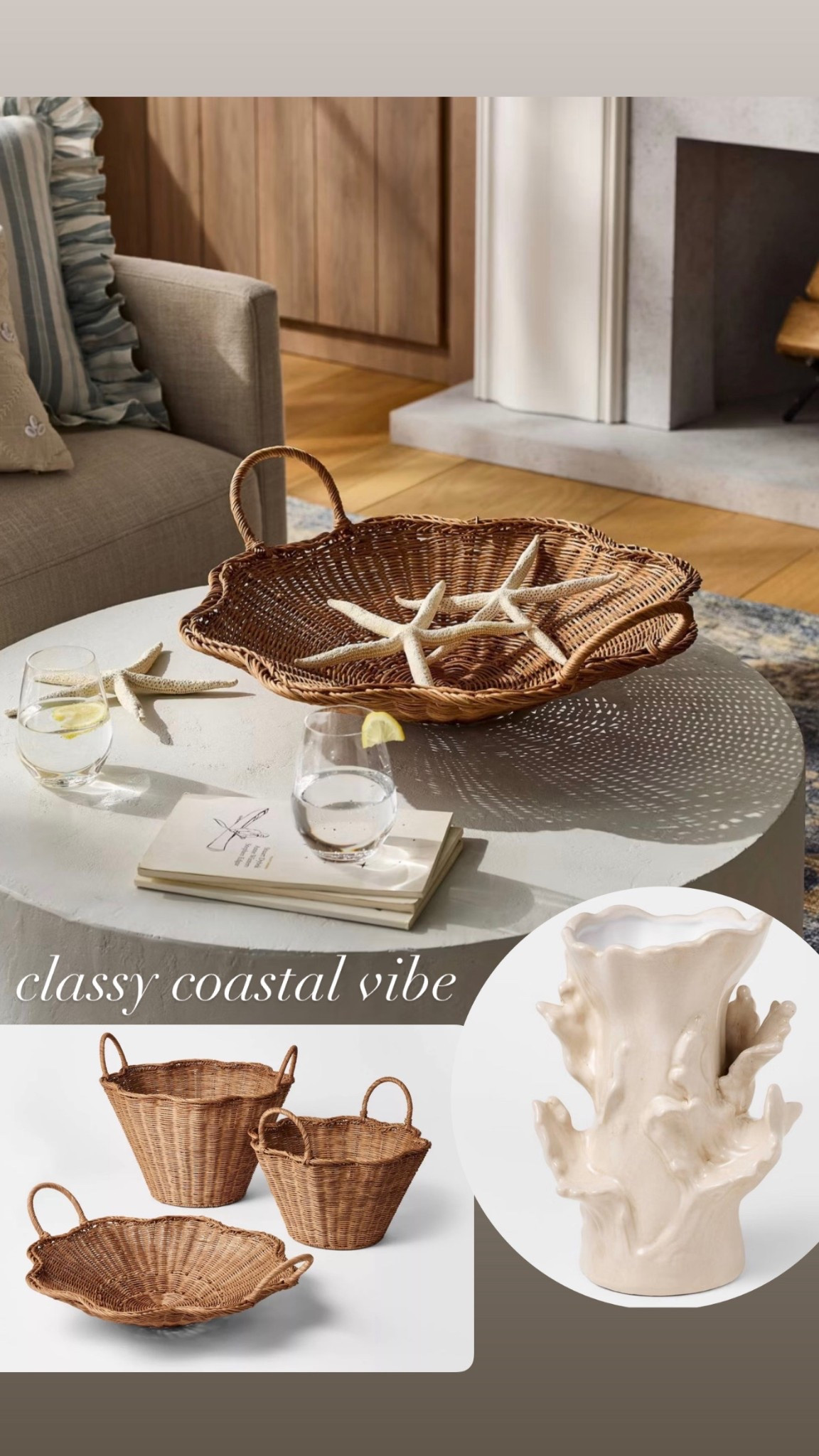 Classy coastal decor. It’s like elevated coastal home but affordable from Target. New studio mcgee from Target. 

#LTKHome