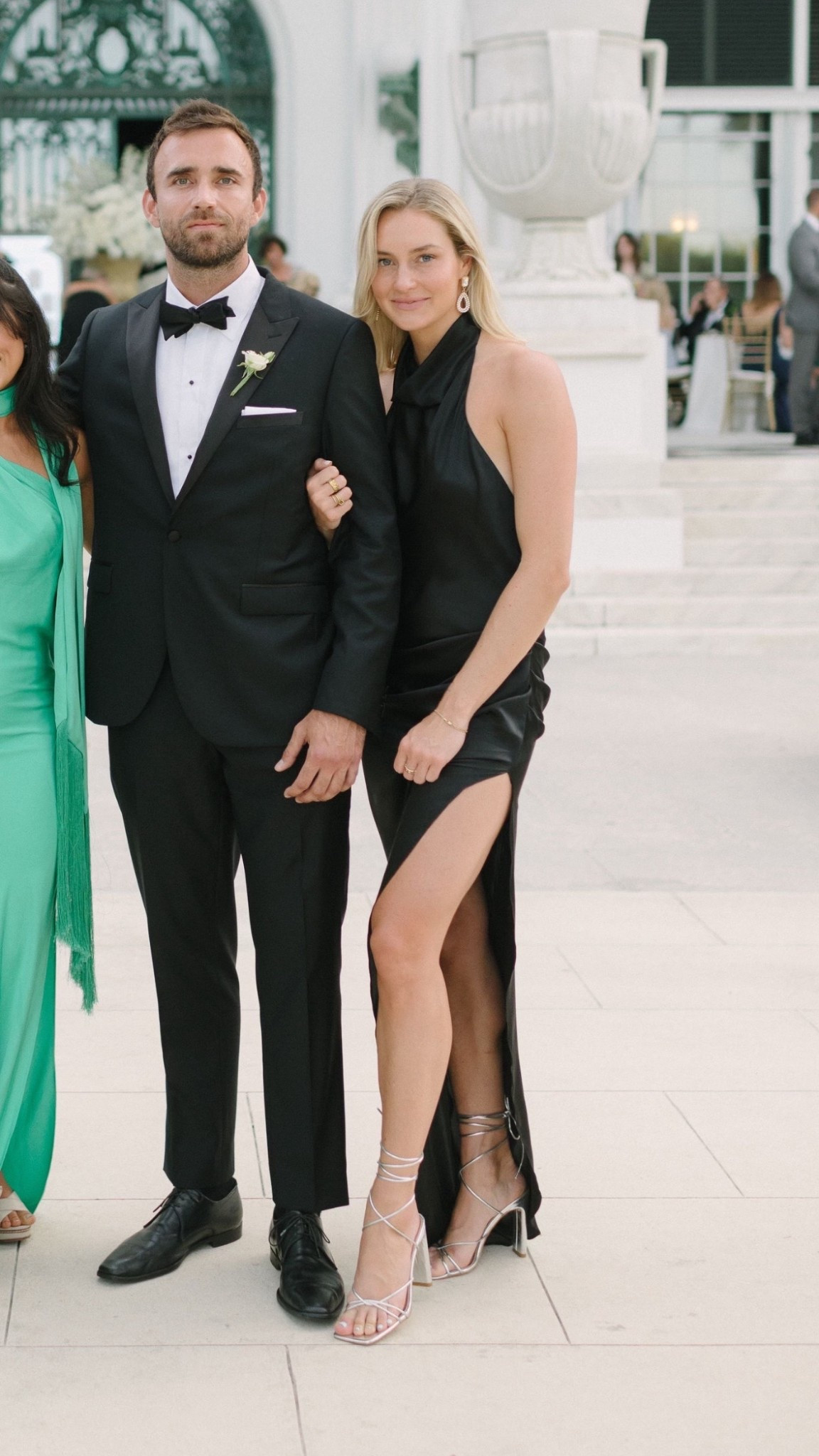 Wedding guest dress inspo for a black tie wedding in Palm Beach! 

Shoes are strappy Bellini heels I can’t find on their site so linked some similar! 

#revolve 

#LTKWedding #LTKStyleTip