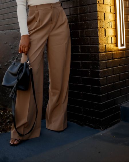 Wide leg trousers are having their moment and rightly so!! These wide leg pants from Nordstrom are my absolute favorite and I can’t wait to share the many other ways I’ll be styling them this season! 

Fall style, fall outfits, turtlenecks, outfit inspiration, sweaters, nude trousers #ltkfall 

#LTKunder100 #LTKworkwear #LTKSeasonal