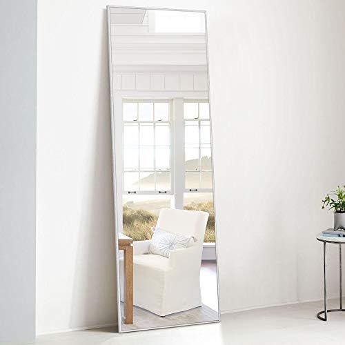 KIAYACI Full Length Floor Mirror with Standing Holder Large Wall Mounted Mirror Hanging Horizonta... | Amazon (US)