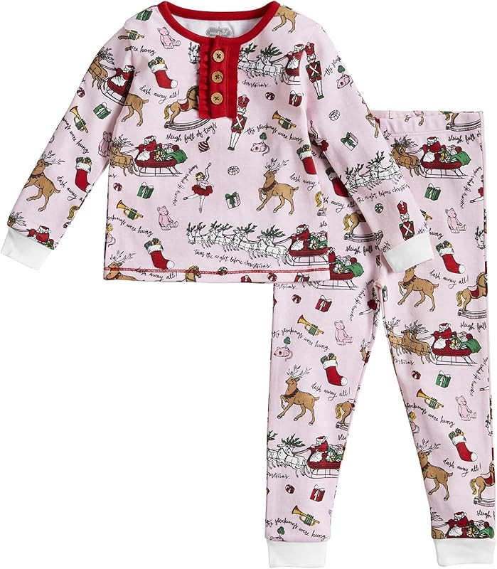 Mud Pie Night Before Christmas Girl Pajamas | Amazon (US)